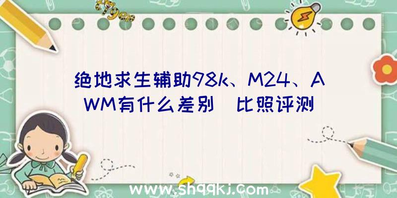 绝地求生辅助98k、M24、AWM有什么差别|比照评测